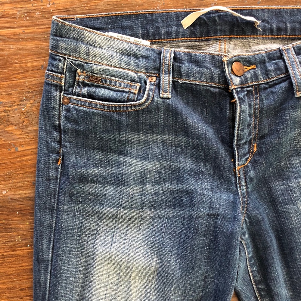 Joes Jeans Cigarette fit sz: 27 these jeans are wore to perfection - Picture 4 of 7